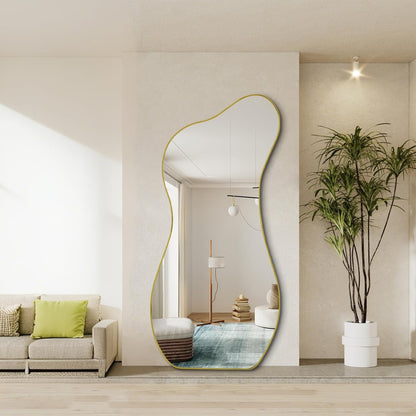 Geschwungener Ganzkörperspiegel | 170×70 cm
