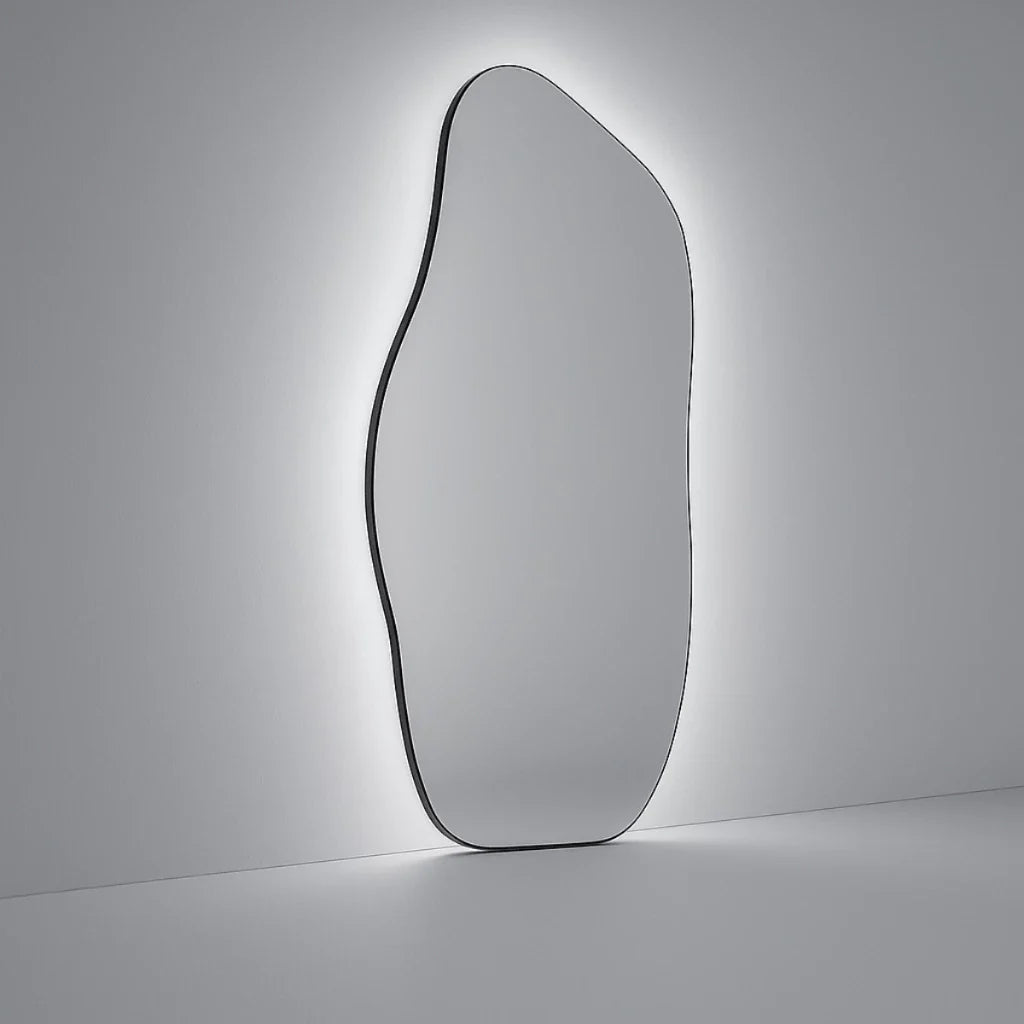 Organischer Lopazzi-Körperpiegel mit LED-Touch | 115×60 cm